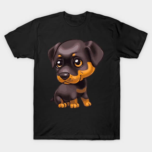 Dog Motif Dog Lover Gift Idea Design T-Shirt by Shirtjaeger